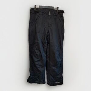 Columbia Black Omni Tech Insulated Ski Pants Small Waterproof Breathable Unisex